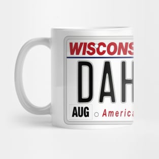 Jeffrey Dahmer - Wisconsin License Plate Mug